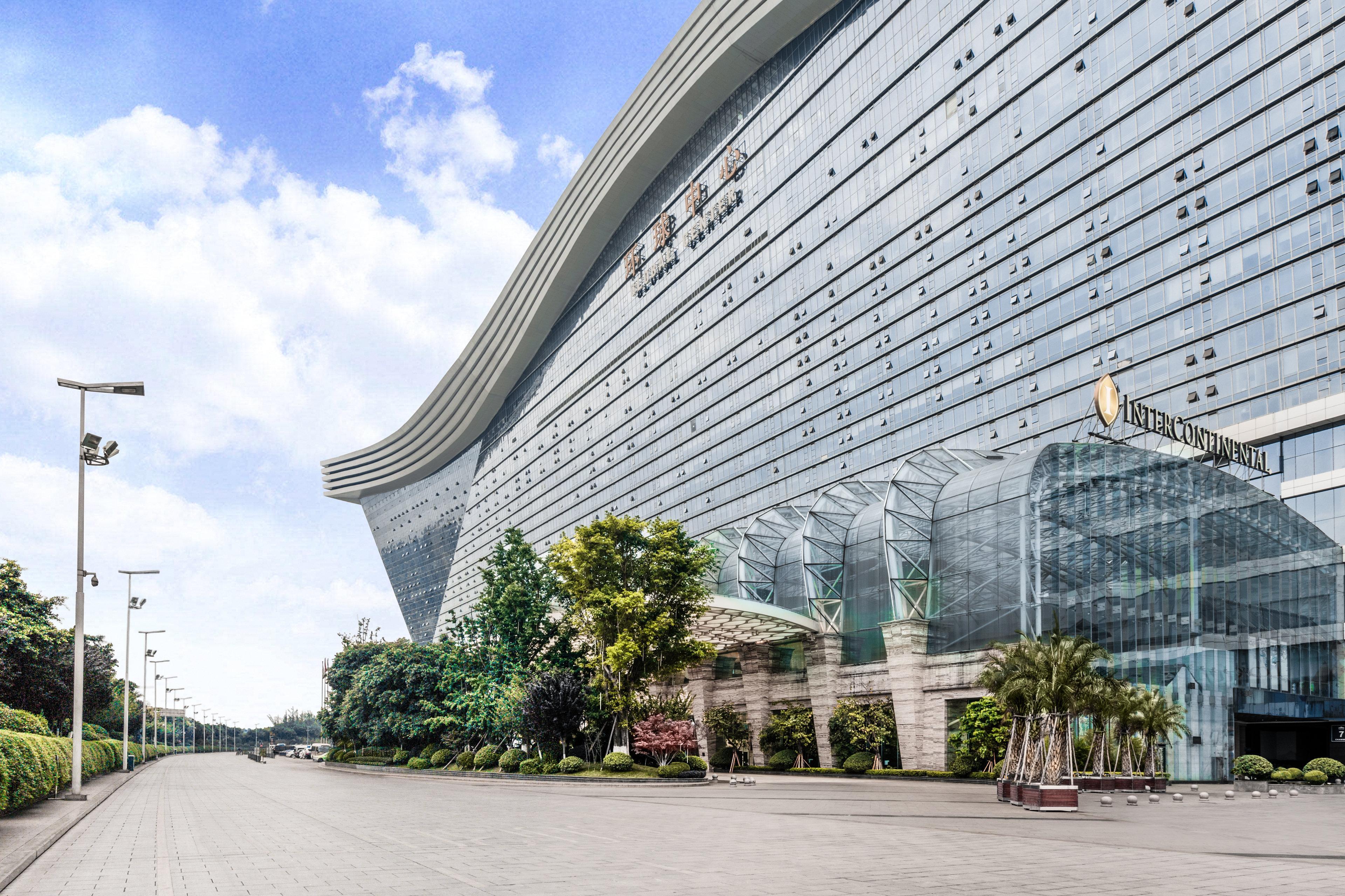 Intercontinental Chengdu Global Center By Ihg Otel Dış mekan fotoğraf