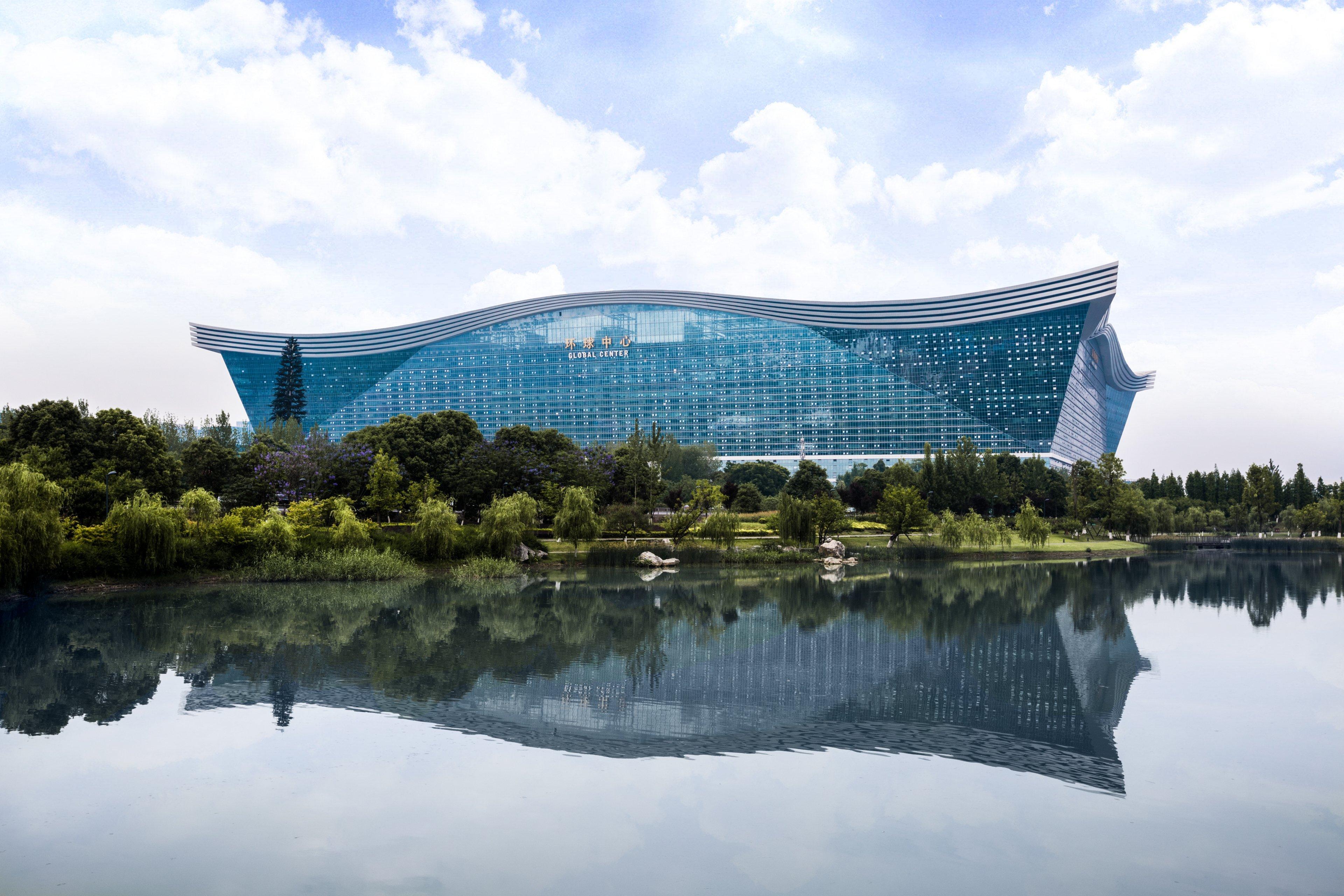 Intercontinental Chengdu Global Center By Ihg Otel Dış mekan fotoğraf