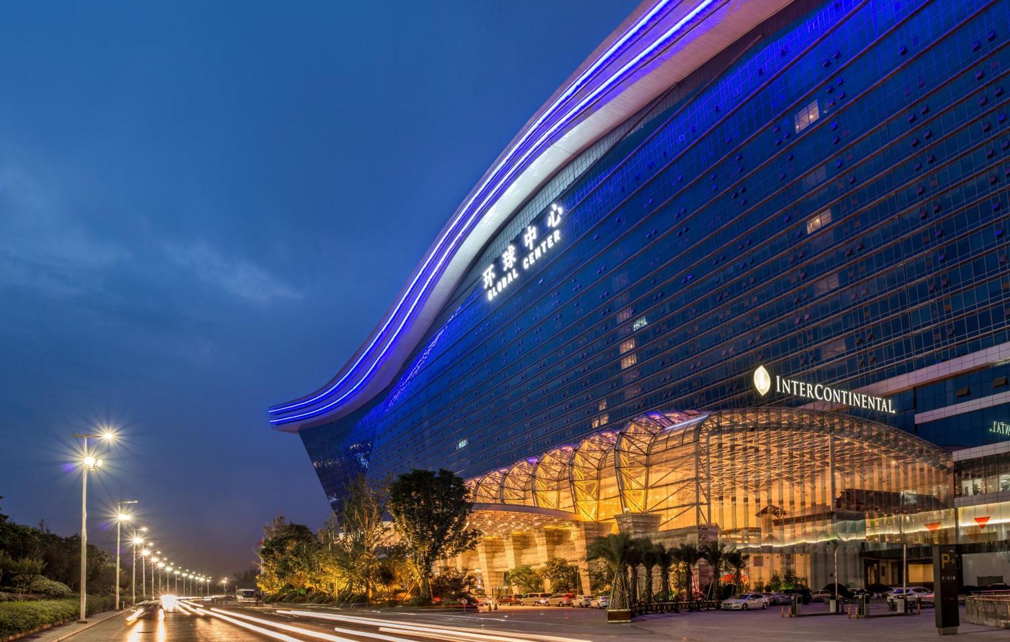 Intercontinental Chengdu Global Center By Ihg Otel Dış mekan fotoğraf